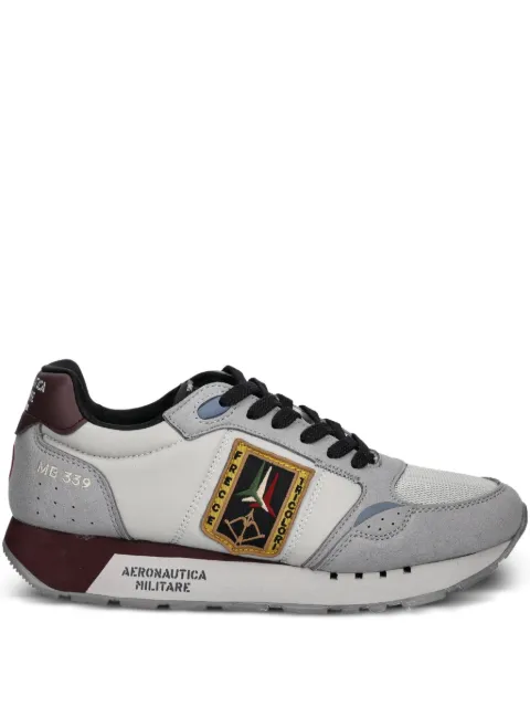 Aeronautica Militare embroidered patch sneakers