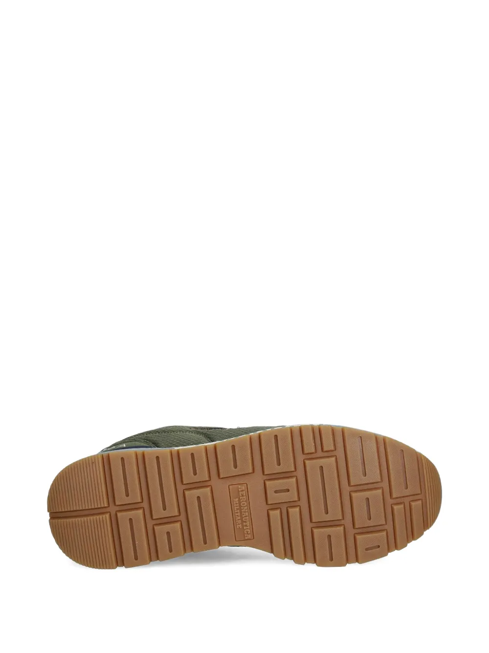 Aeronautica Militare Sneakers met logo afwerking Groen