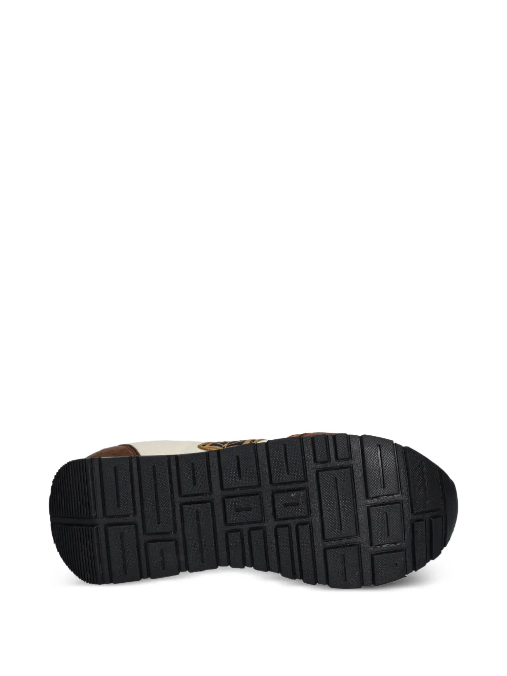 Aeronautica Militare Sneakers met borduurwerk Beige