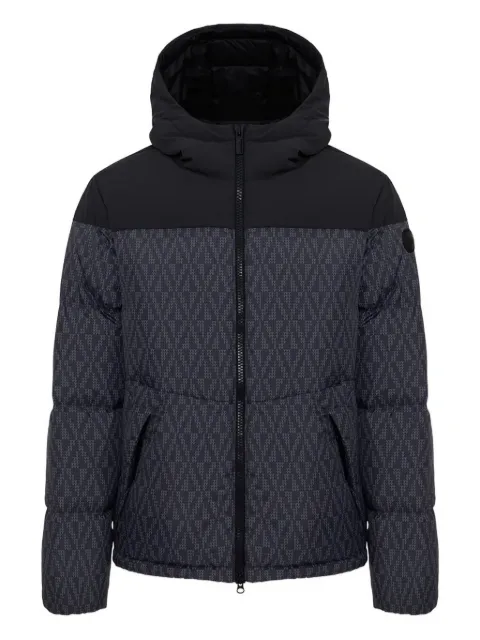 Colmar hooded patterned jacket