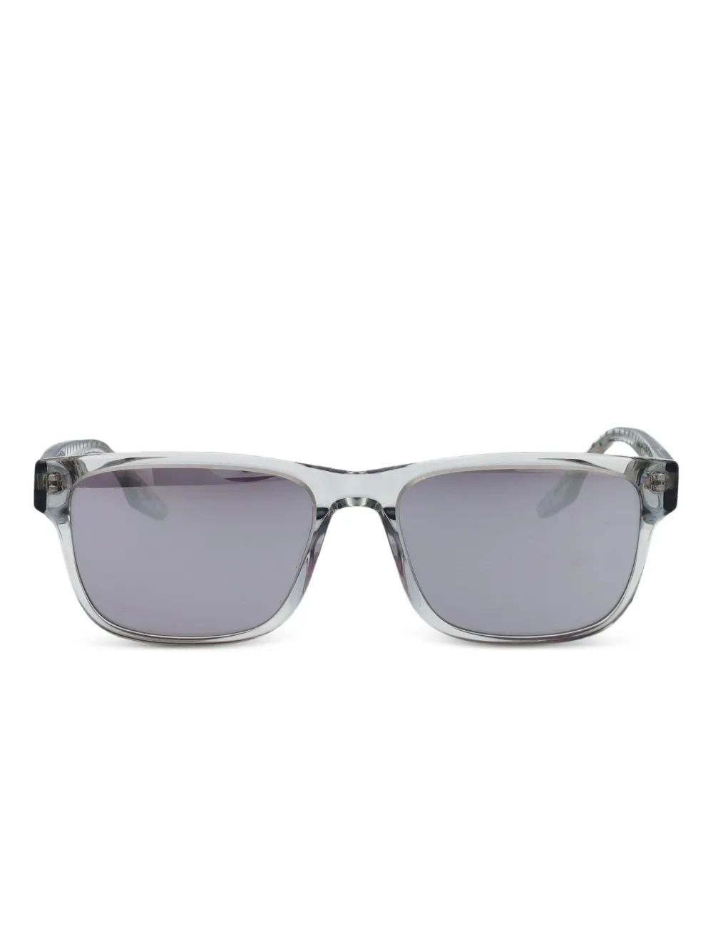 Converse star-print rectangle-frame sunglasses | Grey | Image 1