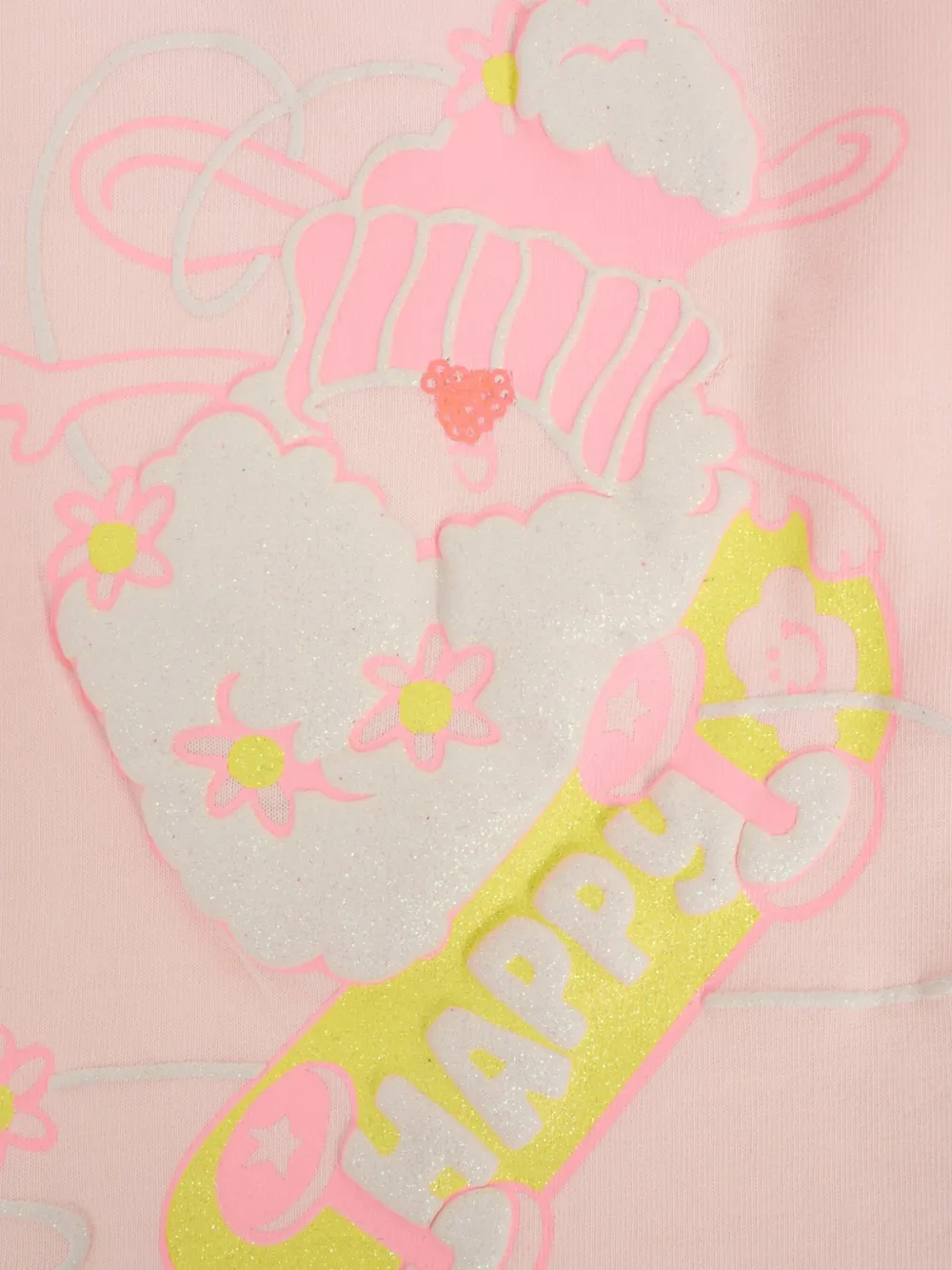 Billieblush Snowboard top met borduurwerk en lange mouwen Roze