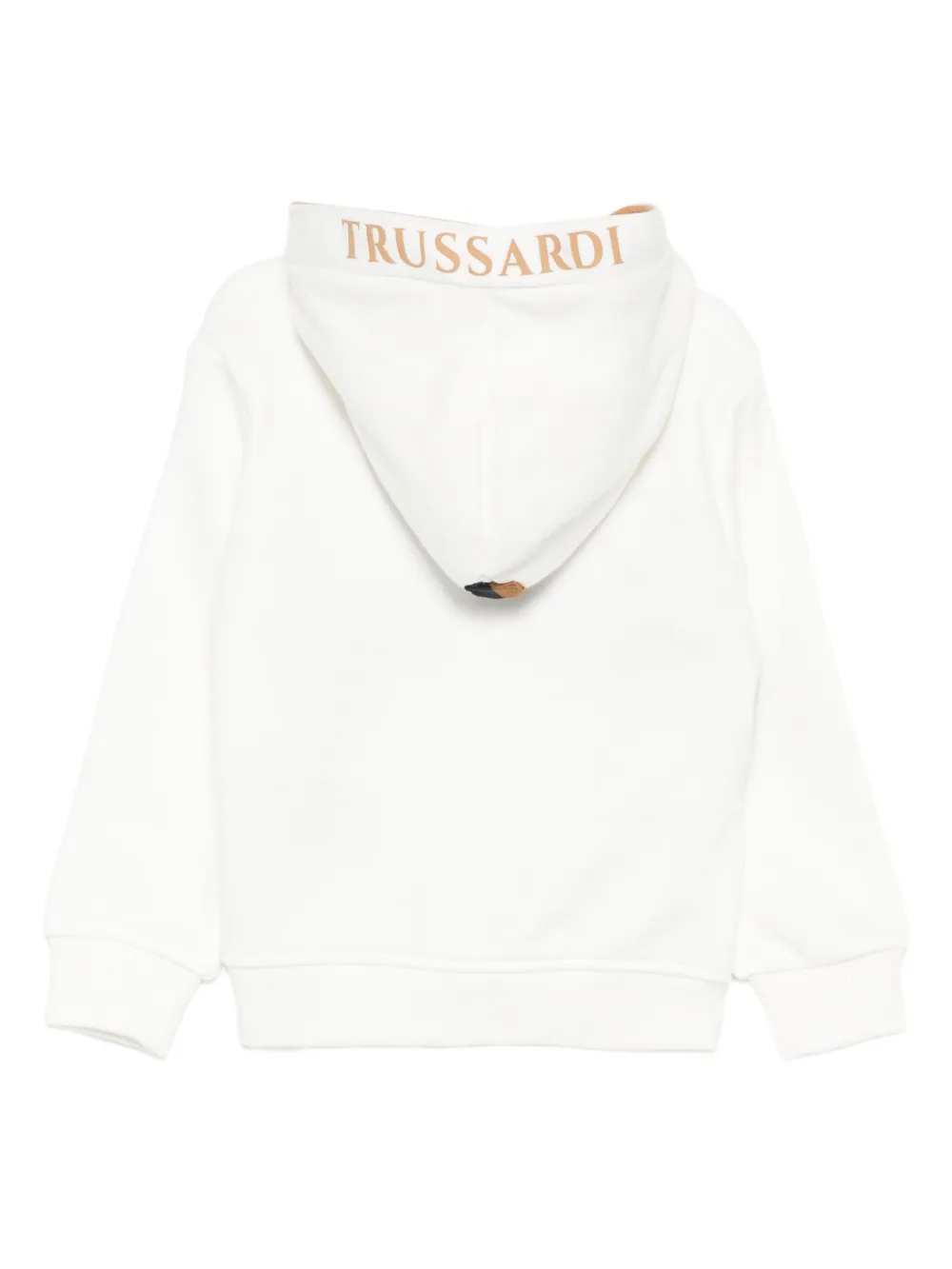 TRUSSARDI JUNIOR stripe-panelled zip-up hoodie | Jumpers & Sweatshirts | Image 2