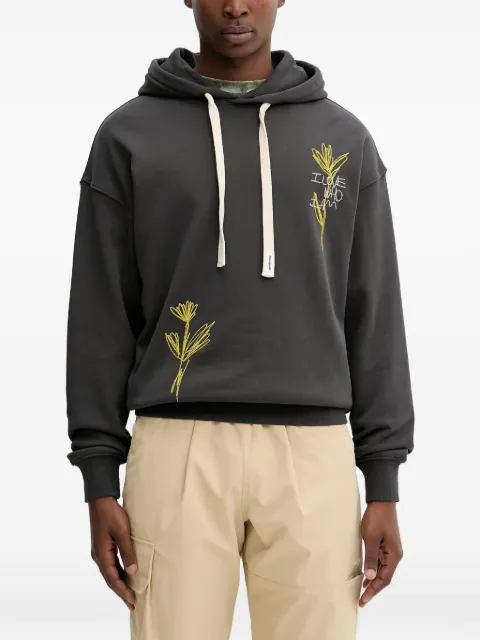 Desigual floral hooded sweatshirt