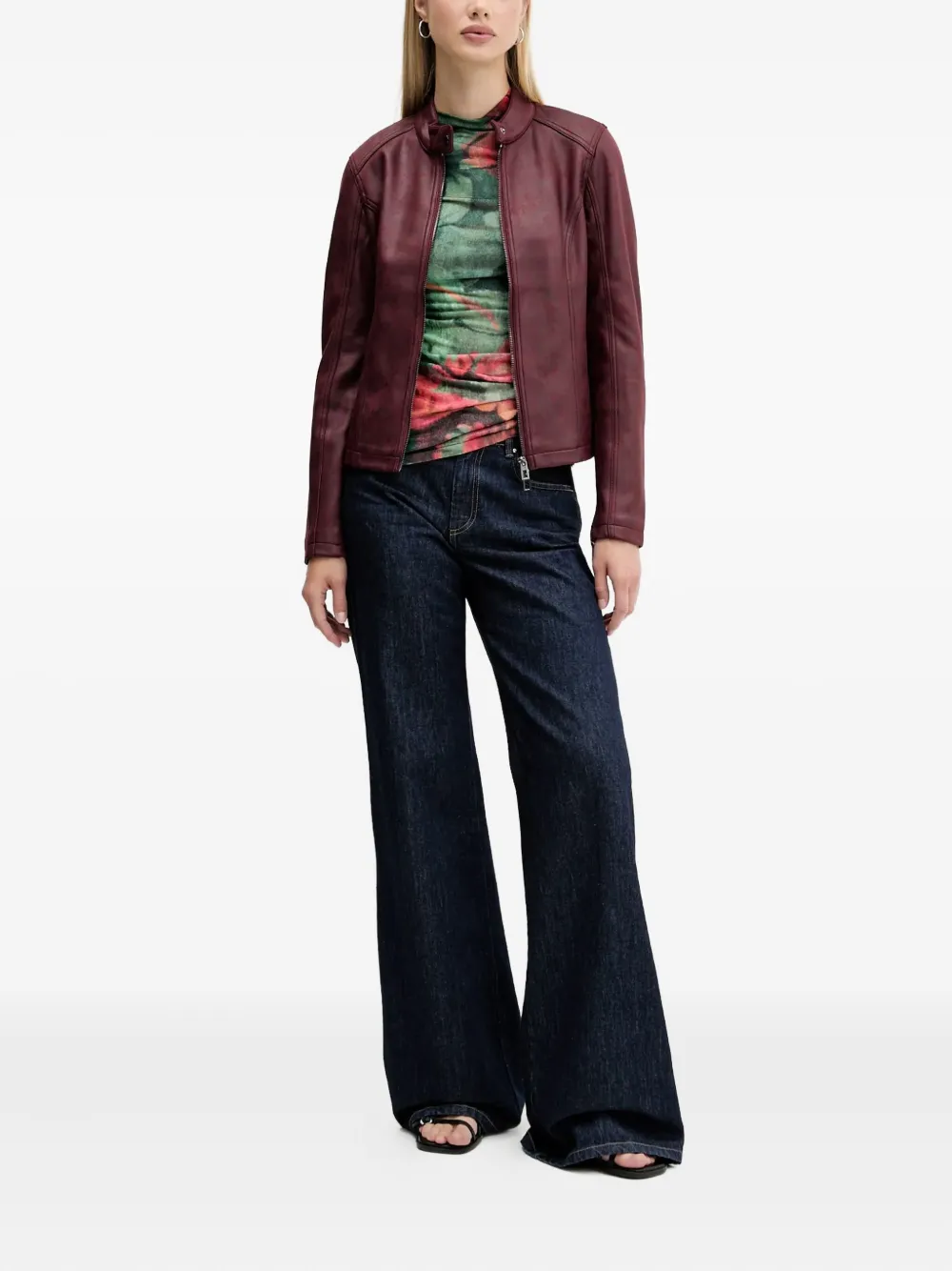 Desigual zip-fastening jacket | Faux Fur & Shearling Jackets | Image 2