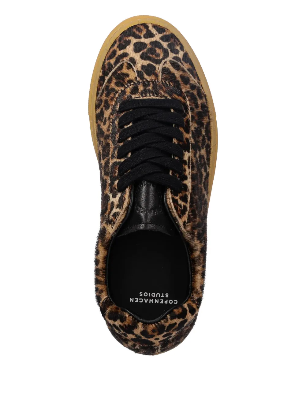 Copenhagen animal-print lace-up sneakers Bruin