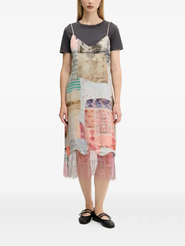 desigual lace dress Desigual - Woman - Black lace dress - Lida - Lida