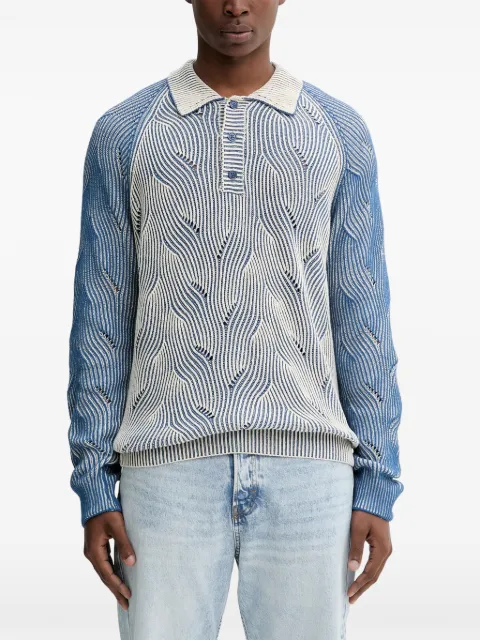 Desigual polo à design tricoté