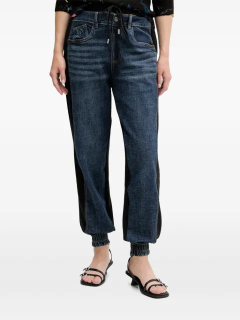 Desigual jean à patch logo