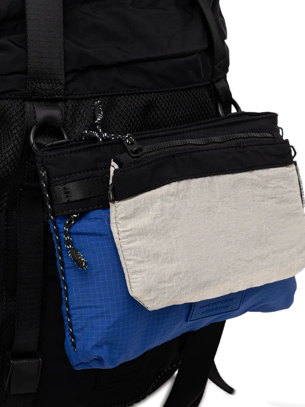 Desigual Shoulder-strap Modular Backpack In Black