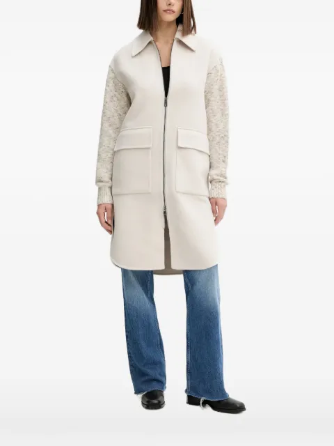 Desigual manteau à manches en maille