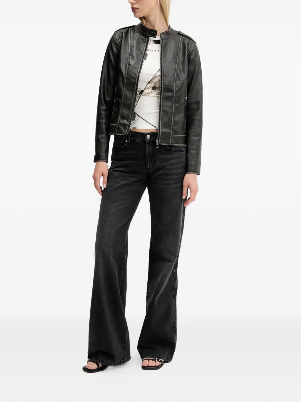 Desigual zip-fastening jacket | Faux Fur & Shearling Jackets | Image 2