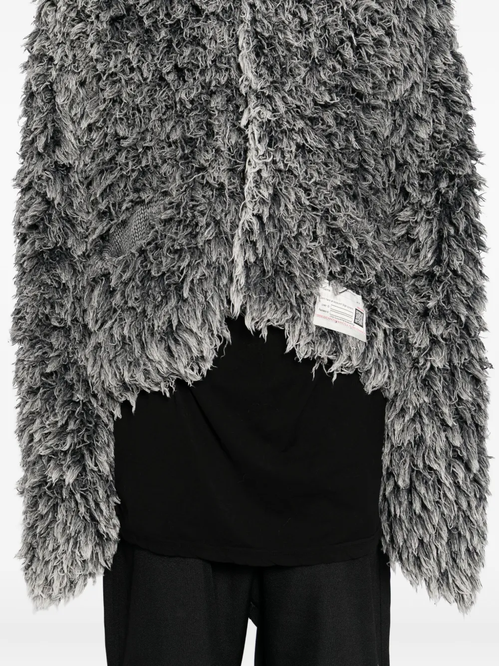 Miharayasuhiro Logo-patch Cardigan In Black