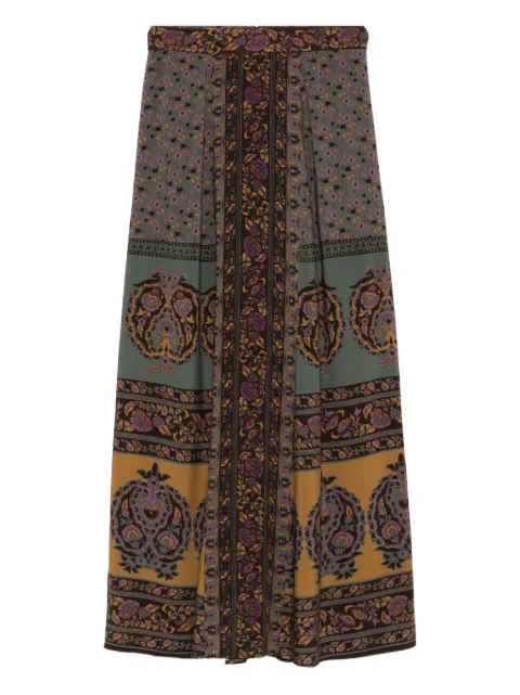 Ba&Sh Bayer midi skirt
