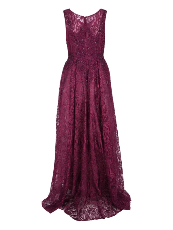 Mac Duggal Embellished A-line Maxi Dress | Pink | FARFETCH Mac Duggal Embellished A-line Maxi Dress | Pink | FARFETCH