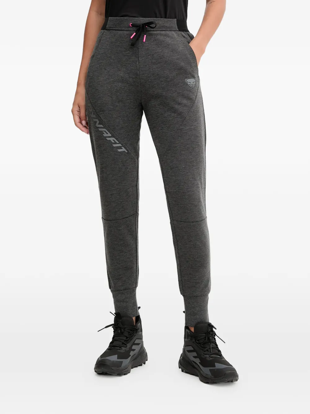 DYNAFIT pantalones con logo y cordones | gris | Image 1