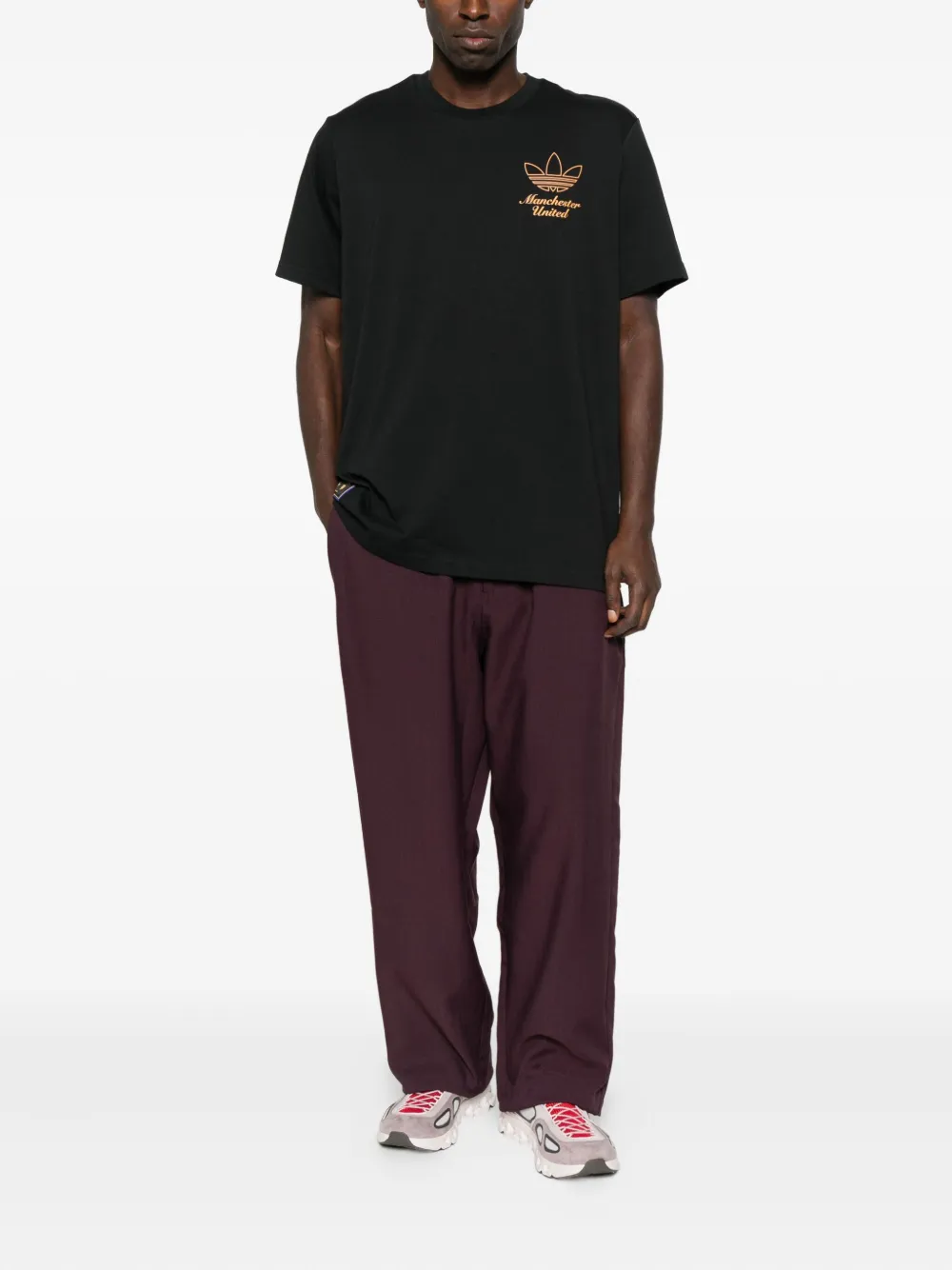 Y-3 drawstring-waist cotton trousers | Regular-Fit & Straight Leg Pants | Image 2