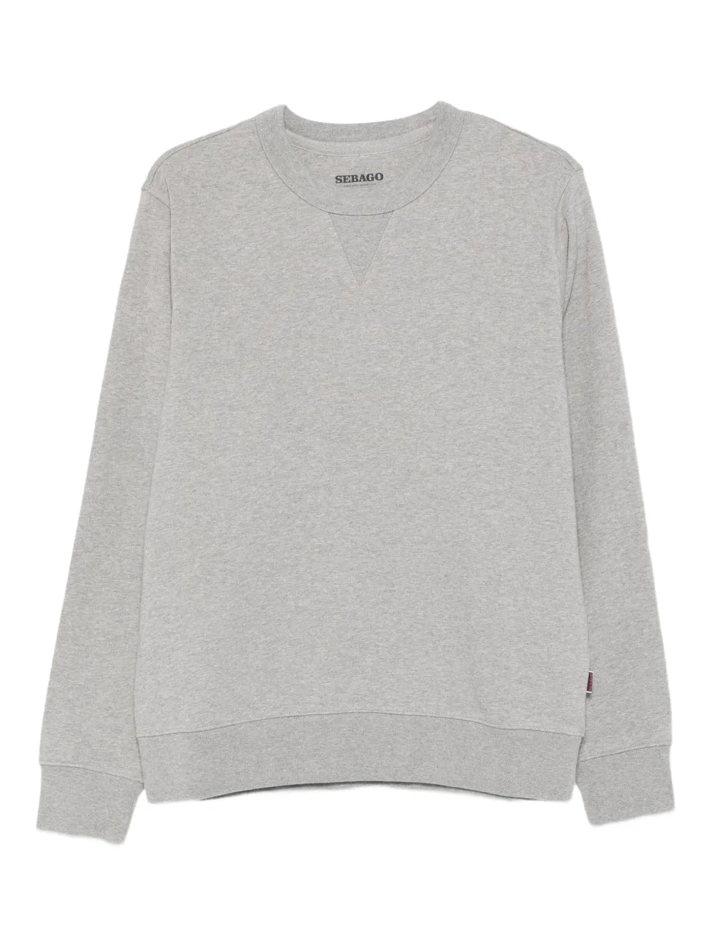 Sebago crew-neck cotton sweatshirt | Grey | Image 1