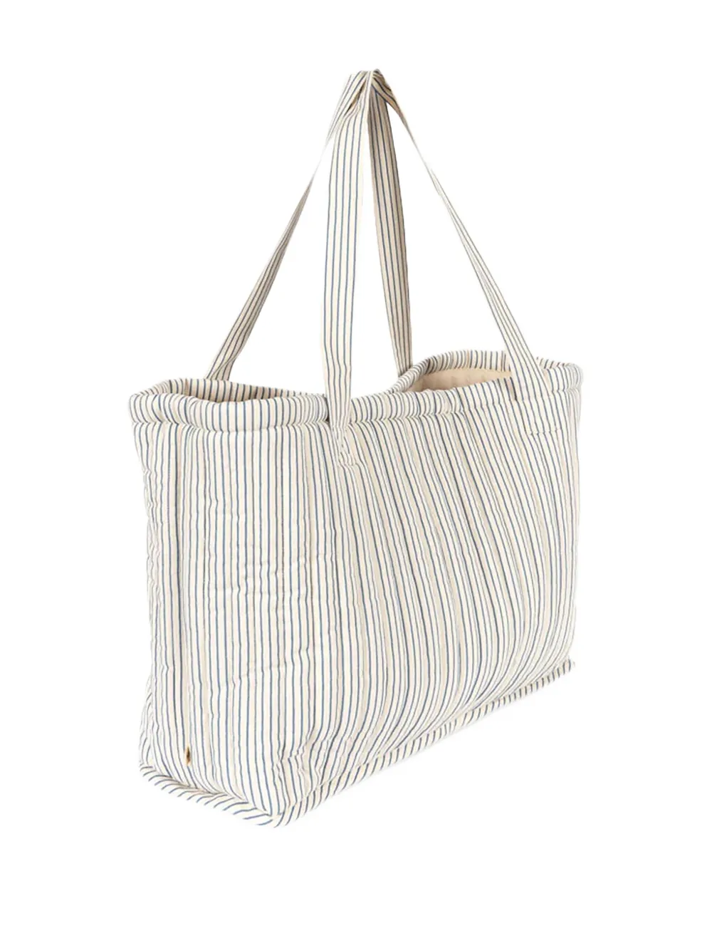 Konges Sløjd Molly striped quilted bag - Beige
