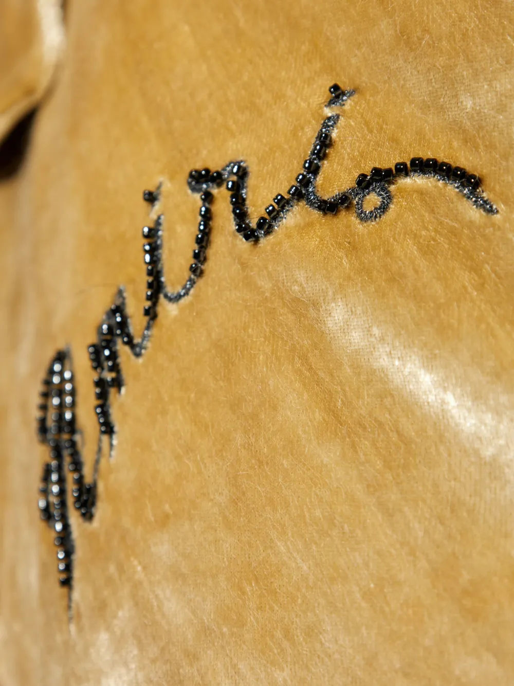 AMIRI Jack met geborduurd logo Geel