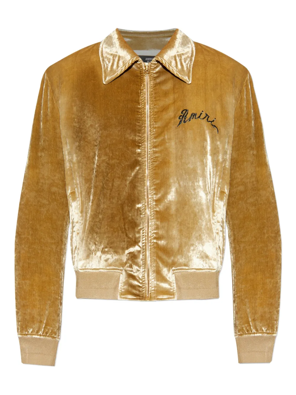 AMIRI logo-embroidered jacket | Yellow | Image 1
