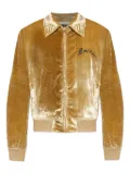 AMIRI logo-embroidered jacket - Yellow