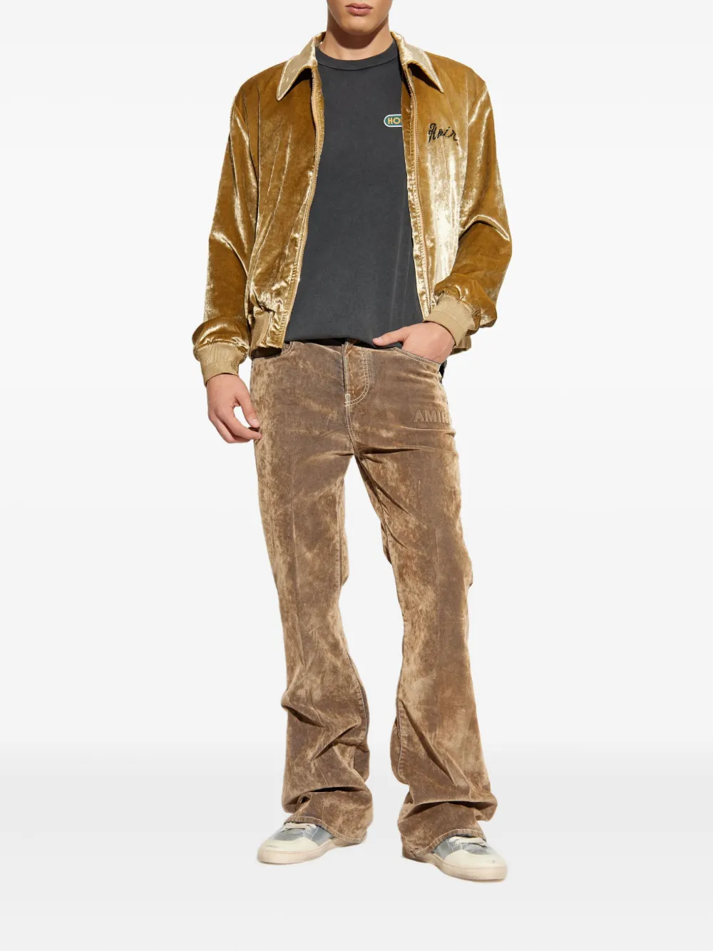 AMIRI logo-embroidered jacket | Bomber Jackets | Image 2