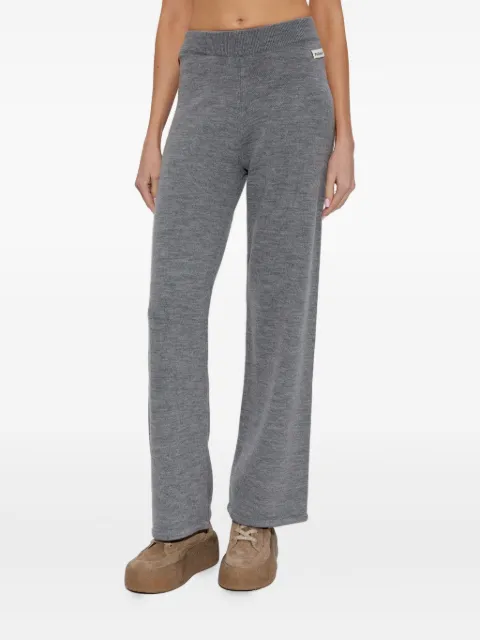 RETHINKIT STUDIOS knitted wool trousers