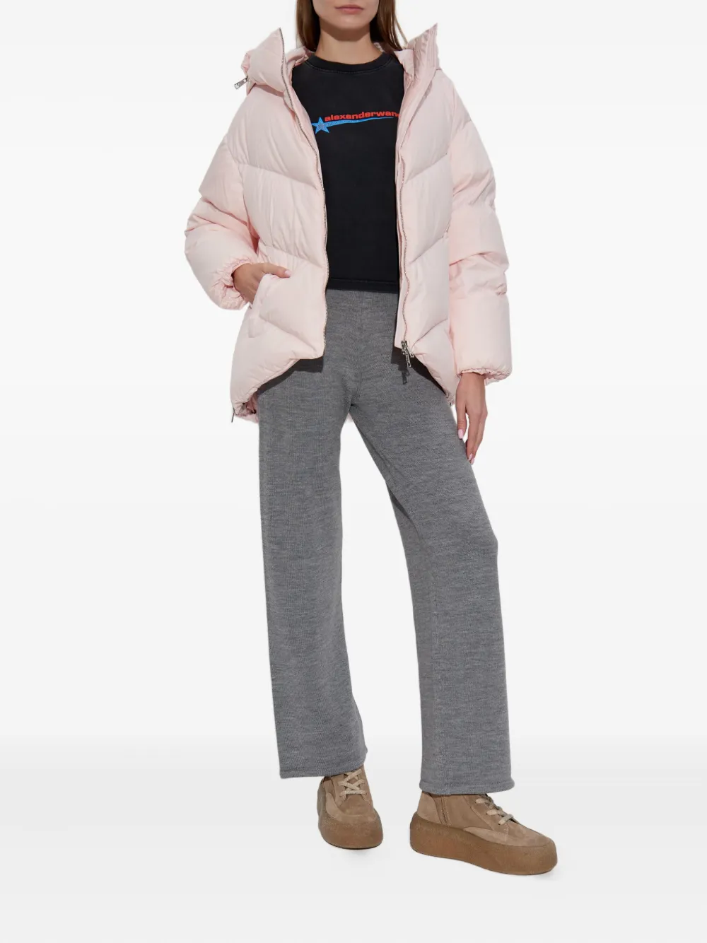 RETHINKIT STUDIOS knitted wool trousers | Straight-Leg Pants | Image 2