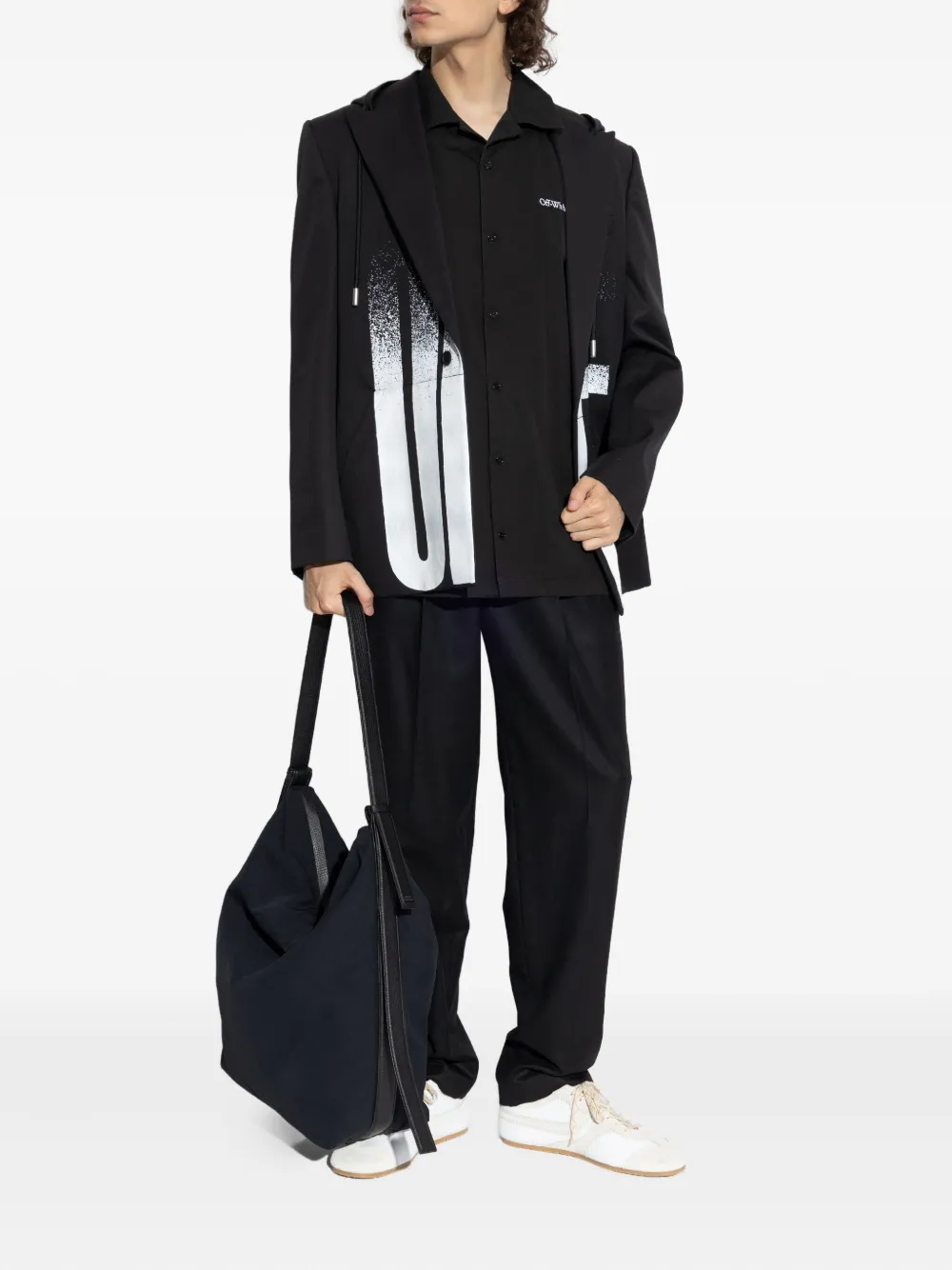 Off-White hooded spray-paint jacket | Hooded Jackets | Image 2