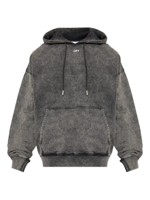 Off-White sudadera con capucha y bolsillo monedero
