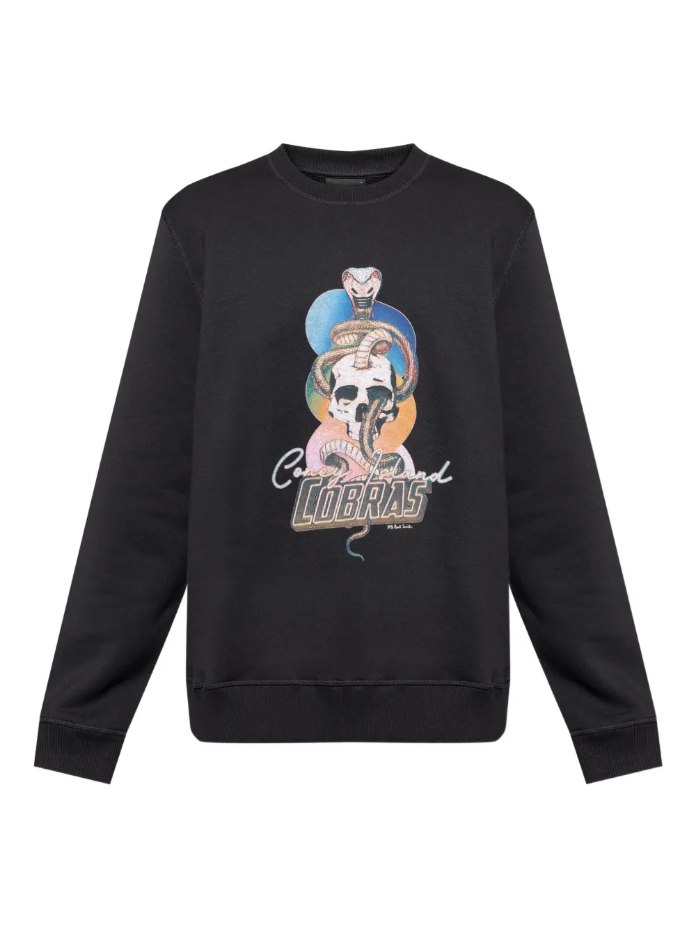 PS Paul Smith snake-print crew-neck sweatshirt | negro | Image 1