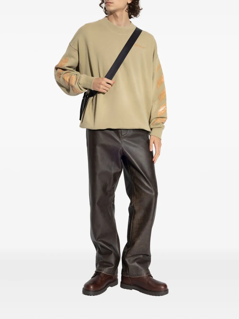 Represent leather trousers - Bruin