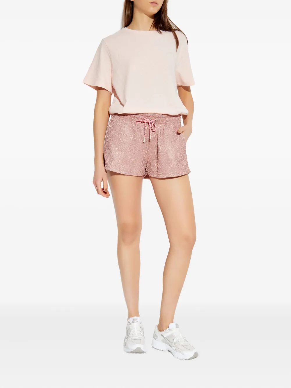 The Upside drawstring side-stripe shorts | Short Shorts | Image 2