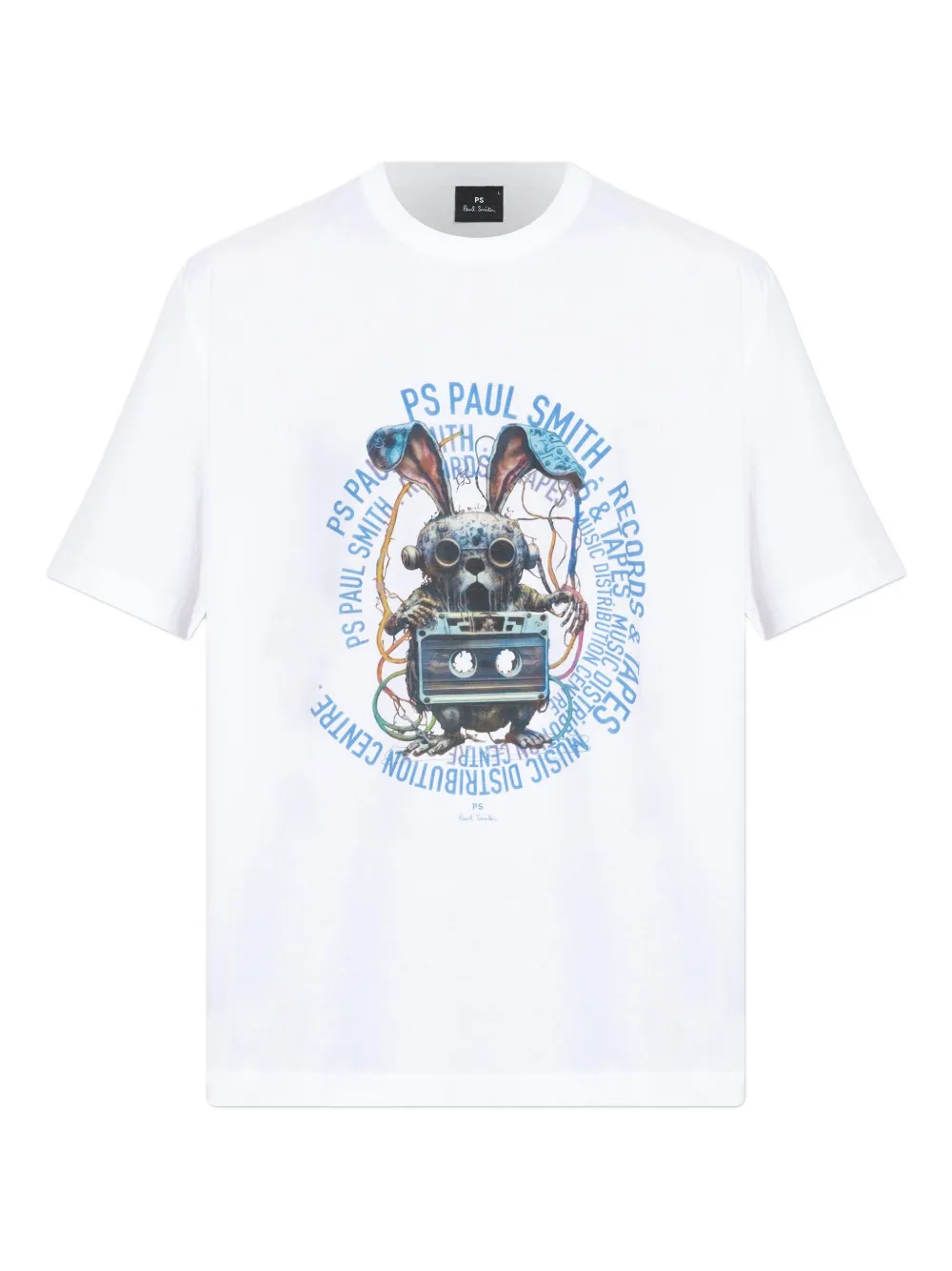 PS Paul Smith graffic-print T-shirt - ホワイト PS Paul Smith graffic-print T-shirt - ホワイト