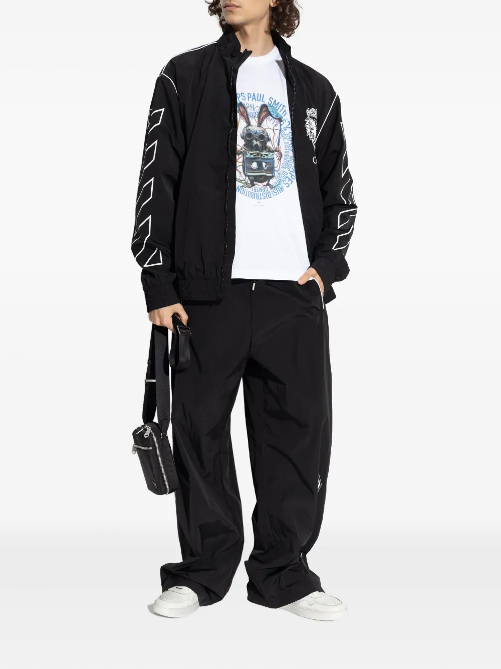PS Paul Smith graffic-print T-shirt - Wit