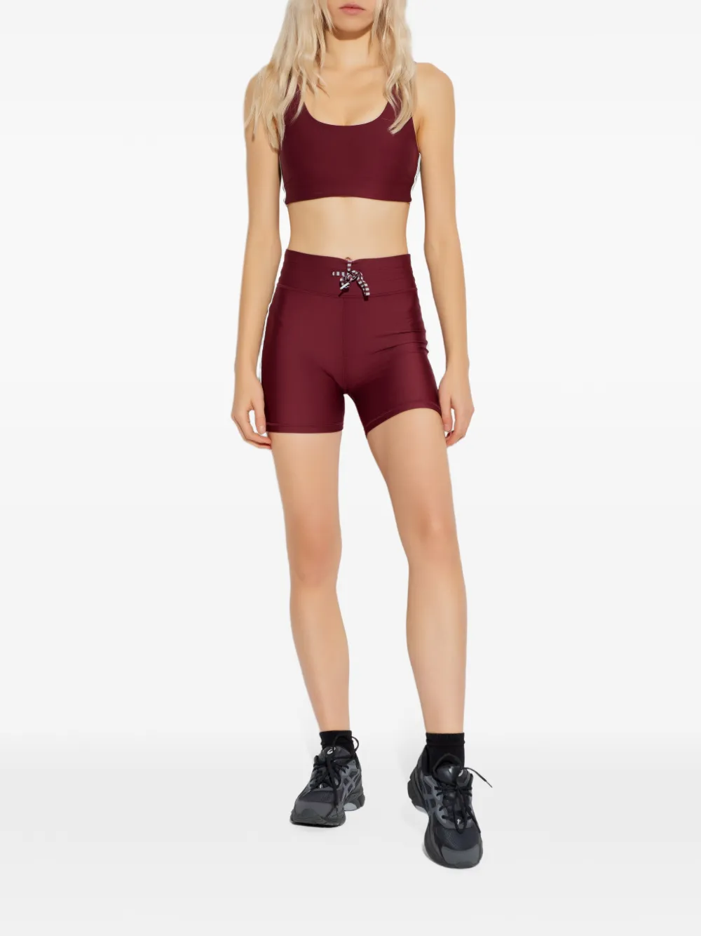 The Upside Oxford stripe-detail sports bra | Sports Bras | Image 2