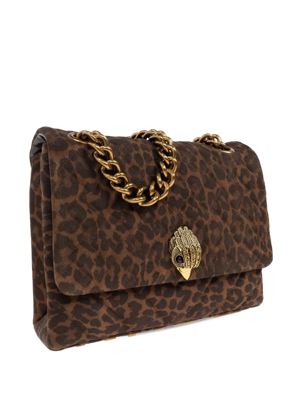 Kurt Geiger Large Kensington Kurt Tote Bag In Brown