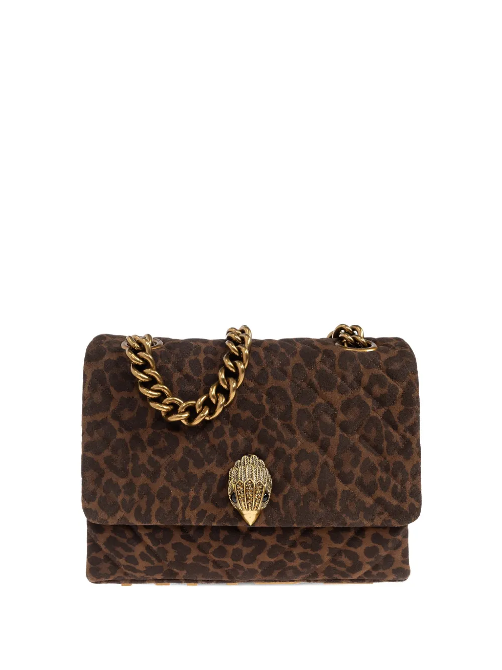 Kurt Geiger Large Kensington Kurt Tote Bag In Brown
