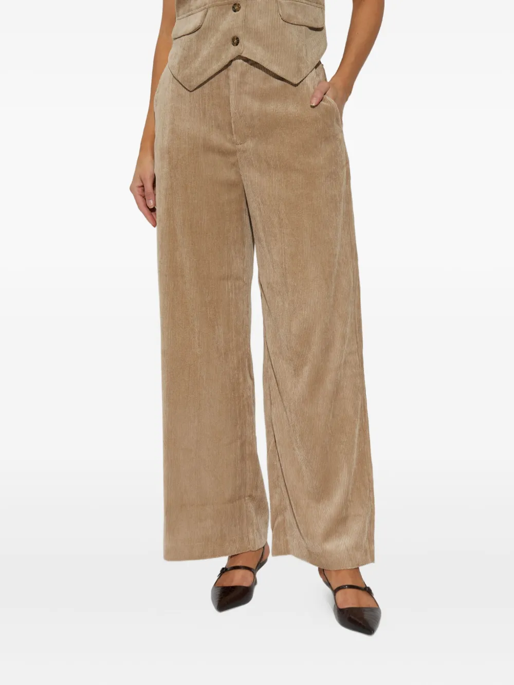 Munthe Corduroy Trousers In Brown