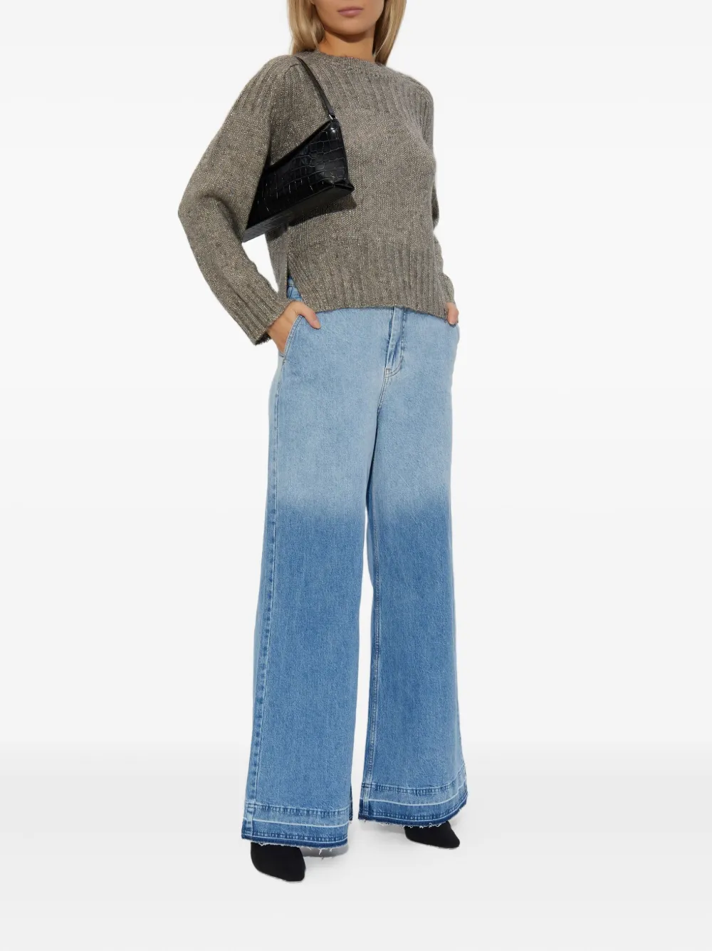 MUNTHE ribbed knit sweater | Knitted Sweaters | Image 2