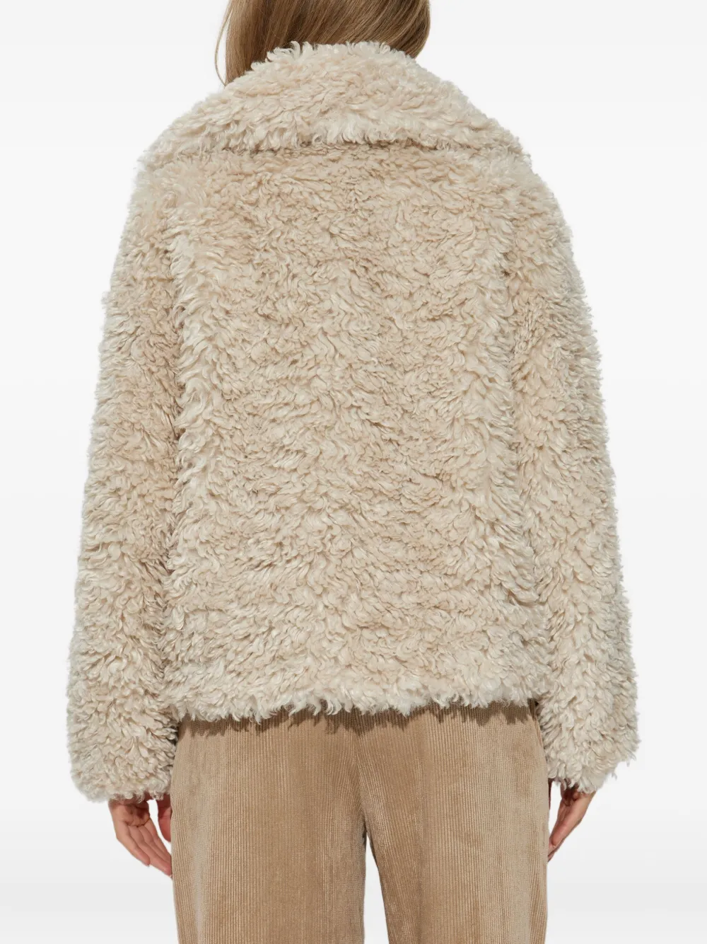 Munthe Lestine Double-breasted Jacket In Neutral