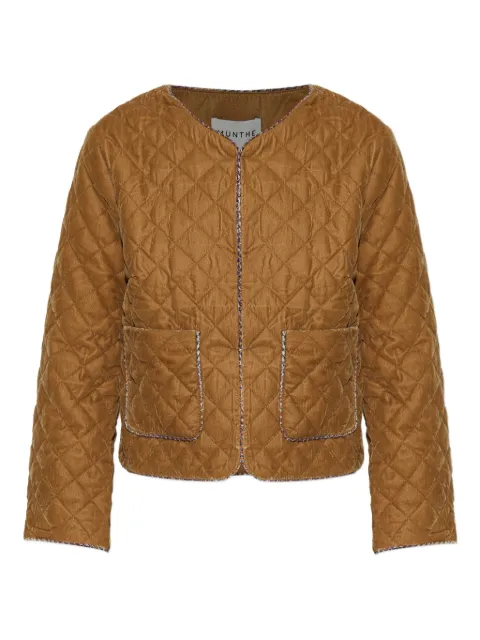 MUNTHE Lizetta quilted velvet jacket