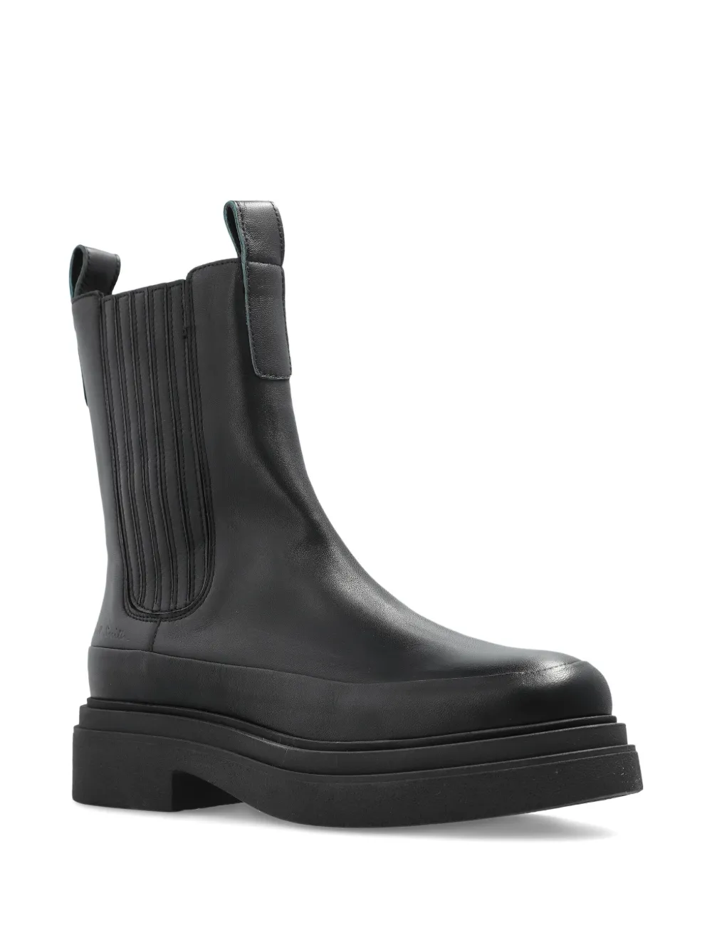Paul Smith elastic-panel boots Zwart