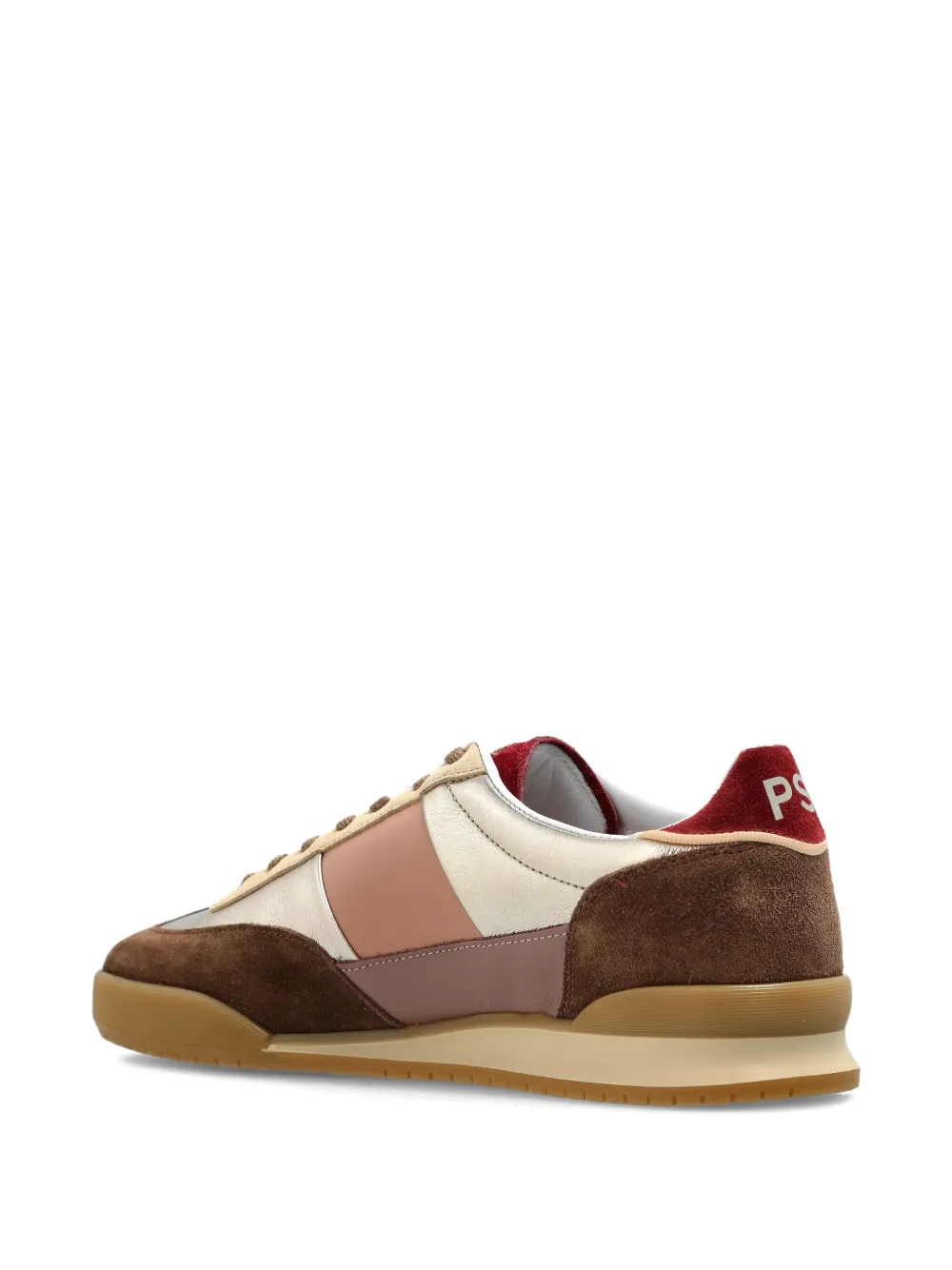 Paul Smith Dover metallic-panel sneakers Bruin