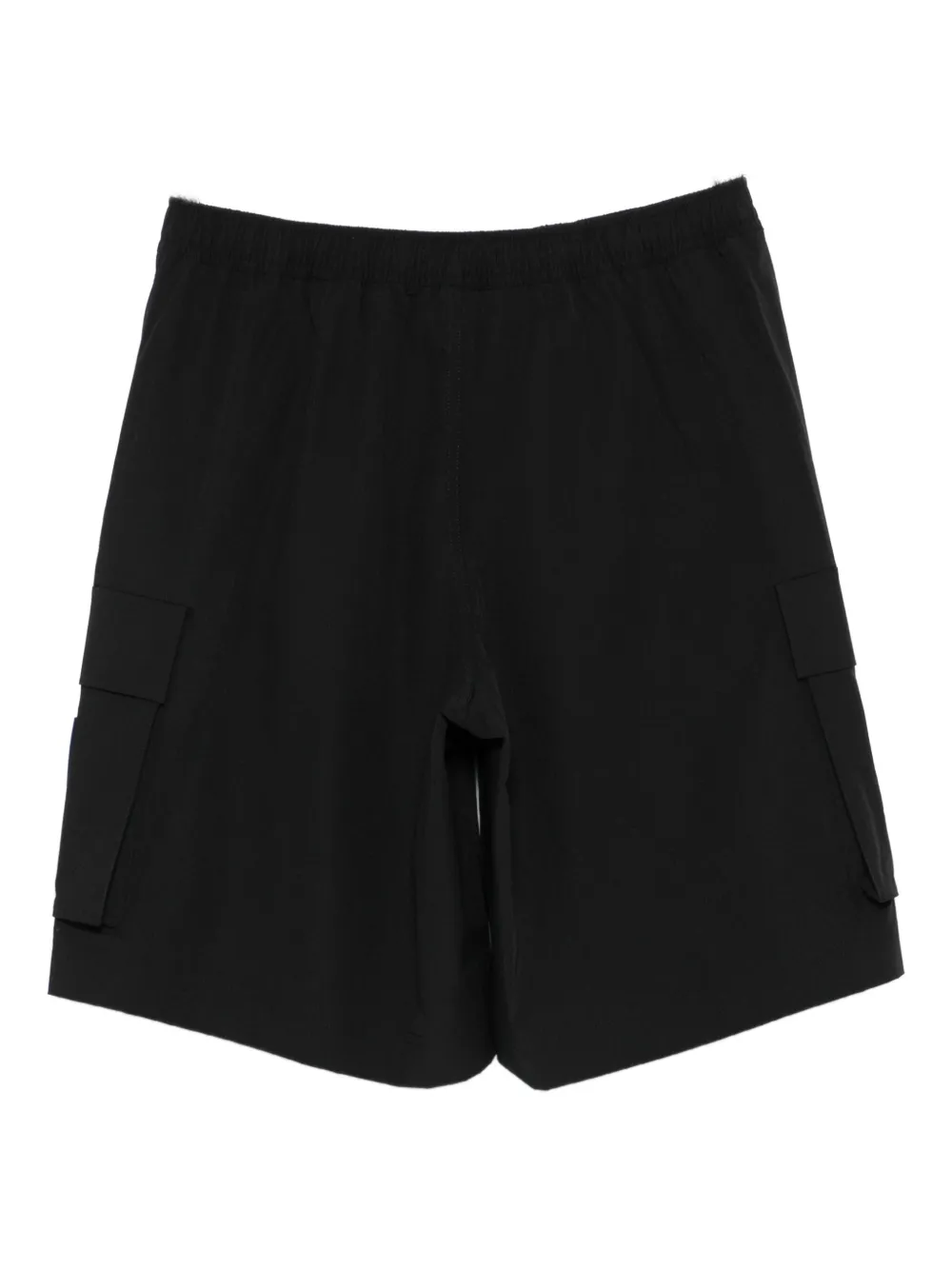 Tommy Hilfiger X Sail Gp Cargo-pocket Flag Shorts In Black