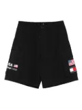Tommy Hilfiger x Sail GP cargo-pocket flag shorts - Black