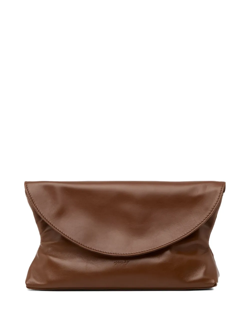 Marsèll Dromi 2 Folded Leather Shoulder Bag In Brown