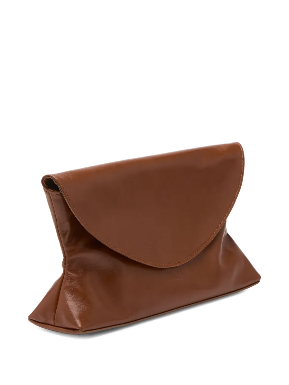 Marsèll Dromi 2 leren schoudertas met omslag Bruin