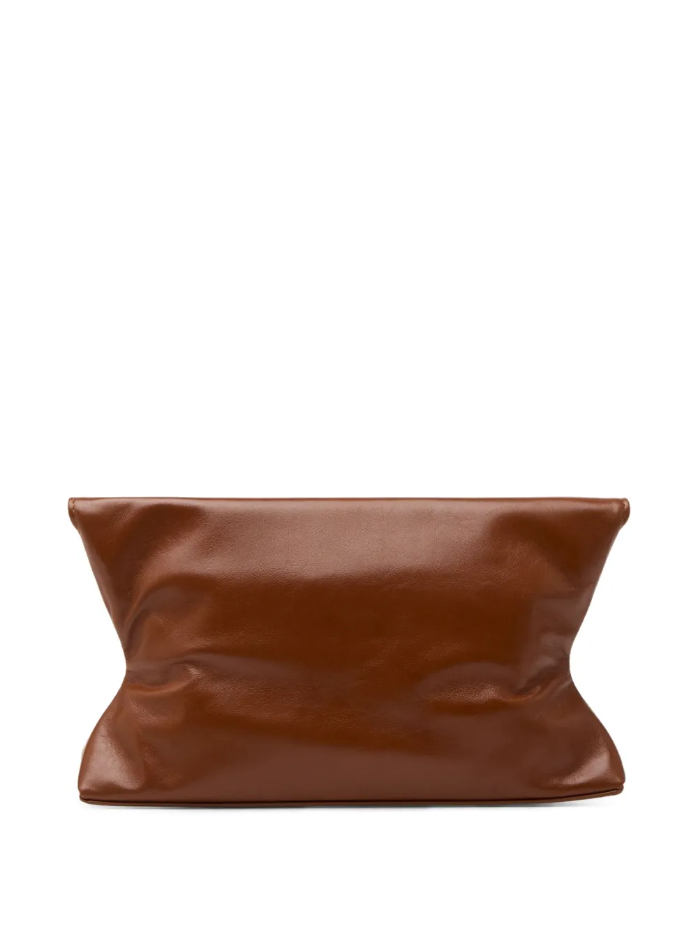 Marsèll Dromi 2 leren schoudertas met omslag Bruin